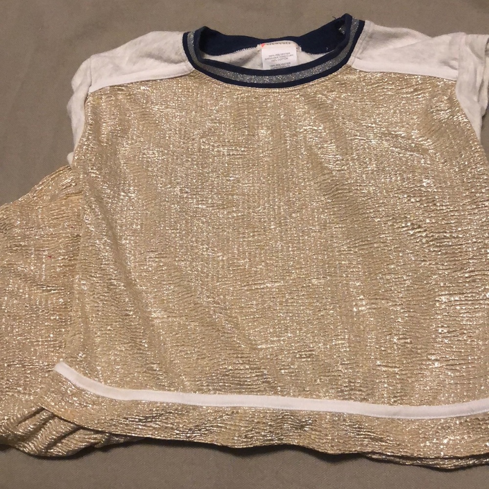 J.Crew Crewcuts Gold Dress